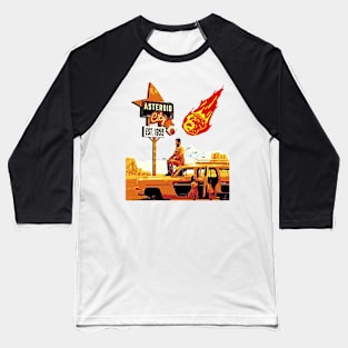 Funny Alien asteroid city Cool Space Vintage Baseball T-Shirt